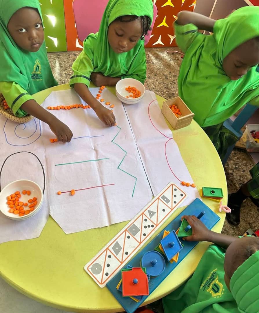 A GIFTS pupil engaged in a learning activity